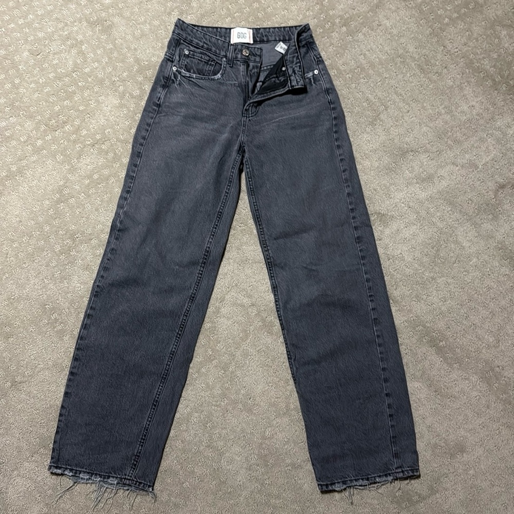 Urban Outfitters BDG Grey Y2K Tappered Baggy Pant size 25